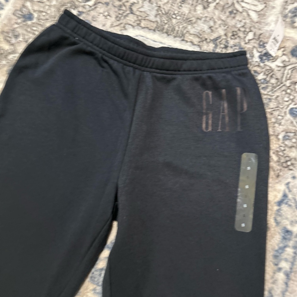 GAP Black Logo Sweatpants